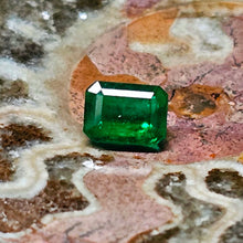 Load image into Gallery viewer, Emerald Cut Emerald from Columbia, AGL Report