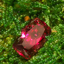 Load image into Gallery viewer, 2.65 Carat rectangular cushion cut red spinel from Mahenge Tanzania