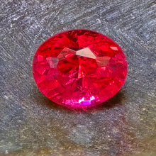 Load image into Gallery viewer, 0.95 Carat Oval Red Spinel from Mahenge Tanzania
