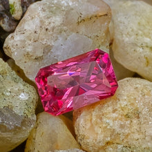 Load image into Gallery viewer, 0.95 Carat Radiant Cut Pink Spinel from Mahenge Tanzania