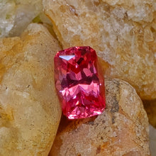 Load image into Gallery viewer, 0.85Ct Rectangular Cushion Cut Pink Spinel from Mahenge Tanzania