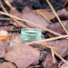 Load image into Gallery viewer, 1.20 Carat radiant cut mint green kornerupine from Tanzania