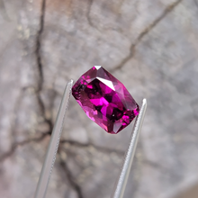 Load image into Gallery viewer, 2.00 Carat Rectangular Cushion Cut Purple Grape Garnet from Mozambique