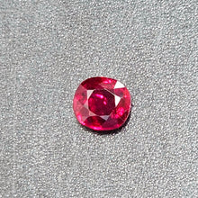 Load image into Gallery viewer, 0.66 Carat Cushion Cut Heat Only Ruby from Thailand, GIA Report
