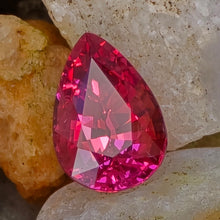 Load image into Gallery viewer, 1.18 Carat Pear Shape Pink Spinel from Mahenge Tanzania

