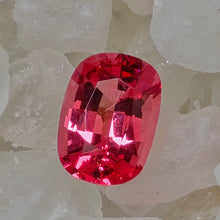 Load image into Gallery viewer, 1.03 Carat Cushion Cut Orangish Pink Spinel from Mahenge Tanzania
