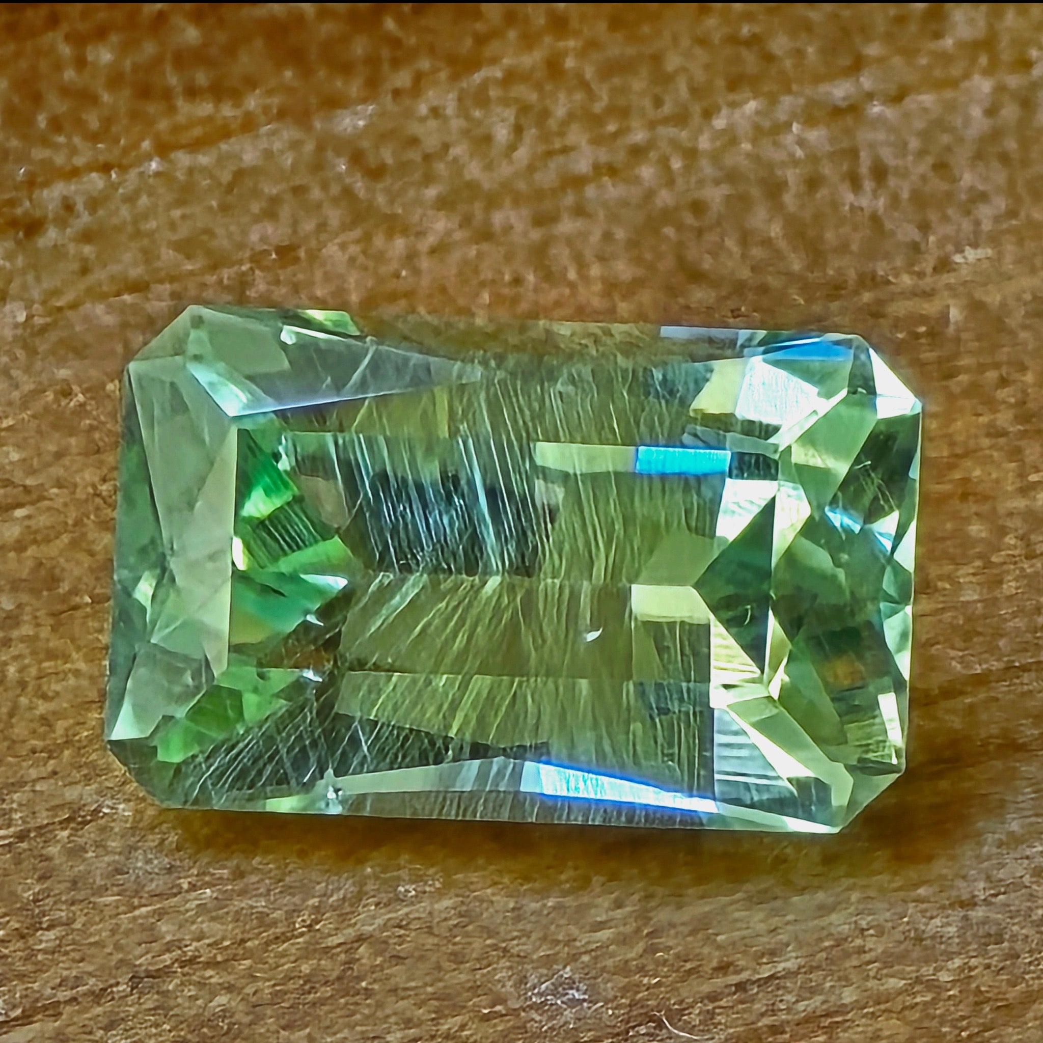 1.20 Carat Mint Green Kornerupine from Tanzania – Gran Gem
