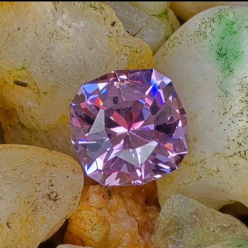 Lavender Spinel from Luc Yen Vietnam