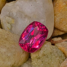 Load image into Gallery viewer, 1.67 Carat cushion cut reddish pink spinel

