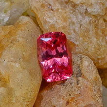 Load image into Gallery viewer, 0.85Ct Rectangular Cushion Cut Pink Spinel from Mahenge Tanzania
