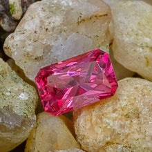 Load image into Gallery viewer, 0.95 Carat Radiant Cut Pink Spinel from Mahenge Tanzania
