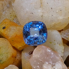 Load image into Gallery viewer, 1.15 Carat Cushion Cut Blue Cobalt Spinel from Mahenge Tanzania
