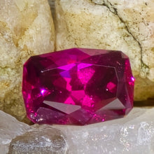 Load image into Gallery viewer, 2.00 Carat cushion cut purple garnet from Mozambique
