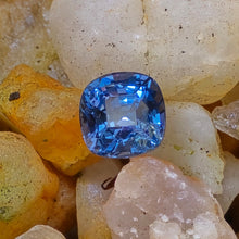 Load image into Gallery viewer, 1.15 Carat Cushion Cut Blue Cobalt Spinel from Mahenge Tanzania
