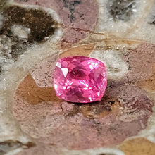 Load image into Gallery viewer, 1.30Ct Cushion Cut Pink Spinel from Mahenge Tanzania
