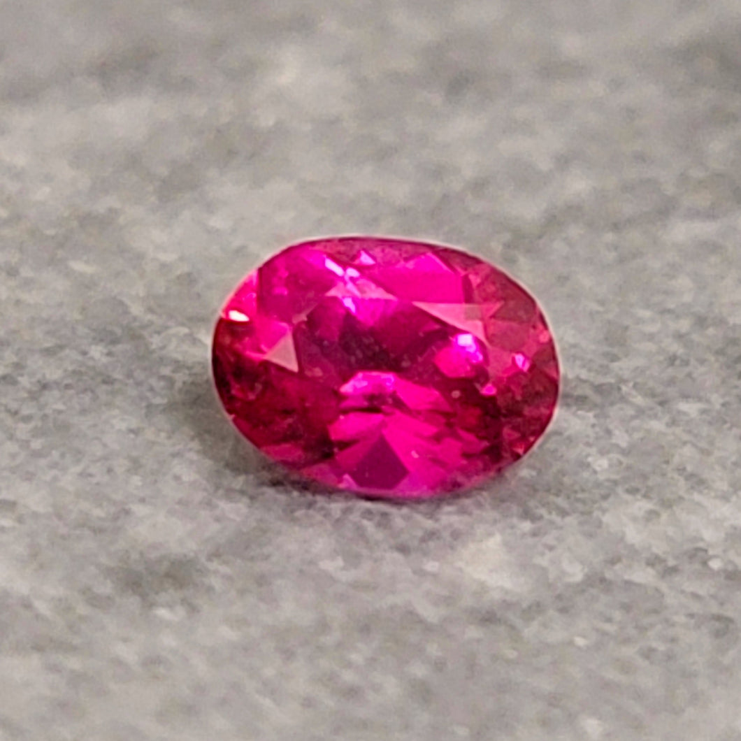 0.43 Carat Oval Unheated Ruby from East Africa
