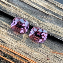 Load image into Gallery viewer, 3.20 Carat Total Weight Cushion Cut Pink Spinels from Burma
