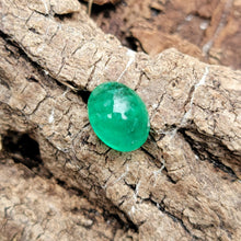 Load image into Gallery viewer, 2.30 Carat Oval Cabochon Emerald from Brazil, GIA Report
